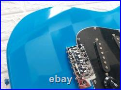 NEW LOADED STRAT BODY STRATOCASTER BLUE With BLACK PICKGUARD. FAST SHIP NICE