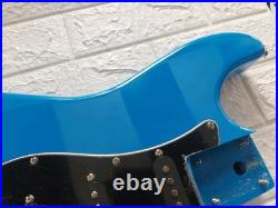 NEW LOADED STRAT BODY STRATOCASTER BLUE With BLACK PICKGUARD. FAST SHIP NICE