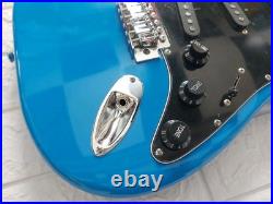 NEW LOADED STRAT BODY STRATOCASTER BLUE With BLACK PICKGUARD. FAST SHIP NICE