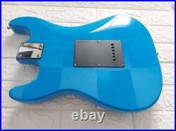 NEW LOADED STRAT BODY STRATOCASTER BLUE With BLACK PICKGUARD. FAST SHIP NICE