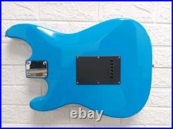 NEW LOADED STRAT BODY STRATOCASTER BLUE With BLACK PICKGUARD. FAST SHIP NICE