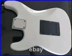 NEW LOADED STRAT BODY STRATOCASTER WHITE With CUSTOM PAINTED PICKGUARD. FAST SHIP NEW LOADED STRAT BODY STRATOCASTER WHITE With CUSTOM PAINTED PICKGUARD. FAST SHIP