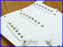 NEW Seymour Duncan YJM Fury for Strat LOADED PICKGUARD WHT Stratocaster Prewired