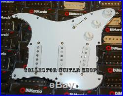 New DiMarzio Stratocaster Strat Loaded Pickguard FG2108WA3 HS