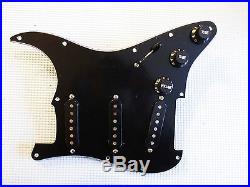 New Fender Loaded Strat Pickguard Custom Shop 69 All Black or Any Color USA