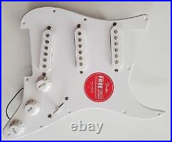 New Pickguard FENDER SQUIER Affinity Loaded STRATOCASTER Sss White Guitar STRAT