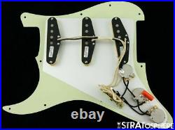 New Seymour Duncan APS1 Alnico II Pro Loaded Strat Pickguard White Or Any Color