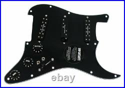 New Seymour Duncan Everything Axe Loaded Strat Pickguard Black USA Or Any Color