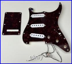 OEM Factory Original 2018 Fender Player Strat Loaded Pickguard withBack Alnico PU