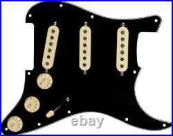 OEM Genuine Fender Strat 57/'62 LOADED PRE WIRED PICKGUARD Pickup Set SSS Black