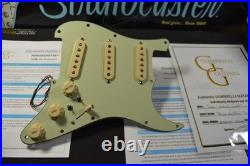 POWERSHIFTER CORET SSS Loaded Fender Pickguard Stratocaster Hot Wired Cer/Alnico