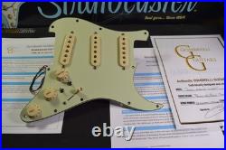 POWERSHIFTER CORET SSS Loaded Fender Pickguard Stratocaster Hot Wired Cer/Alnico