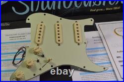 POWERSHIFTER CORET SSS Loaded Fender Pickguard Stratocaster Hot Wired Cer/Alnico