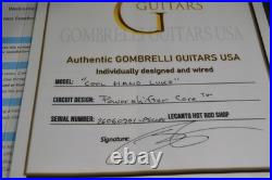 POWERSHIFTER CORET SSS Loaded Fender Pickguard Stratocaster Hot Wired Cer/Alnico