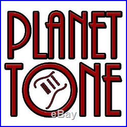 Planet Tone 1962 Strat Scooped 5 Way Loaded Prewired Pickguard Black/White