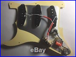 Prewired Cts Blues Style Loaded SSS Pickguard For Fender Stratocaster Strat USA