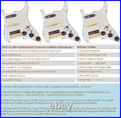 Prewired Loaded Guitar Pickguard SSH for Fender American/Mexican Strat Guitar Prewired Loaded Guitar Pickguard SSH for Fender American/Mexican Strat Guitar