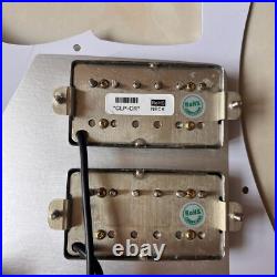 Prewired Loaded Pickguard HHH Ainico 5 Humbucker Pickups for Fender Strat Guitar