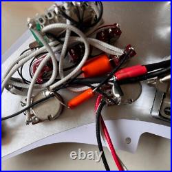 Prewired Loaded Pickguard HHH Ainico 5 Humbucker Pickups for Fender Strat Guitar