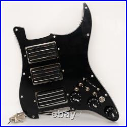 Prewired Loaded Pickguard HHH Humbucker Pickups for Fender Strat Guitar