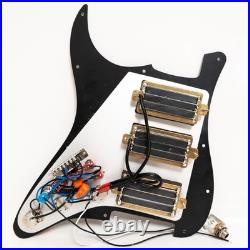 Prewired Loaded Pickguard HHH Humbucker Pickups for Fender Strat Guitar