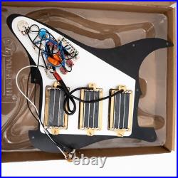 Prewired Loaded Pickguard HHH Humbucker Pickups for Fender Strat Guitar