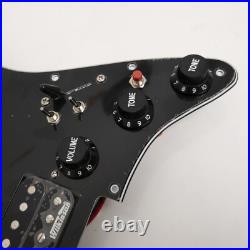 Prewired Loaded Pickguard HSH with Humbucking Pickups for Fender Strat Guitar