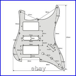 Prewired Loaded Pickguard HSH with Humbucking Pickups for Fender Strat Guitar