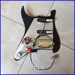 Prewired Loaded Pickguard SSH Alnico 5 Humbucker Pickup for Strat Guitar