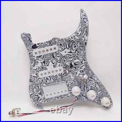 Prewired Loaded Pickguard SSH Alnico 5 Humbucker Pickups for Fender Strat Guitar