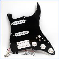 Prewired Loaded Pickguard SSH Alnico 5 Humbucker Pickups for Fender Strat Guitar