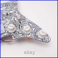 Prewired Loaded Pickguard SSH Alnico 5 Humbucker Pickups for Fender Strat Guitar