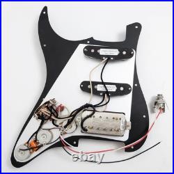 Prewired Loaded Pickguard SSH Alnico 5 Humbucker Pickups for Fender Strat Guitar Prewired Loaded Pickguard SSH Alnico 5 Humbucker Pickups for Fender Strat Guitar