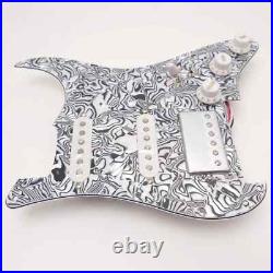 Prewired Loaded Pickguard SSH Alnico 5 Humbucker Pickups for Fender Strat Guitar