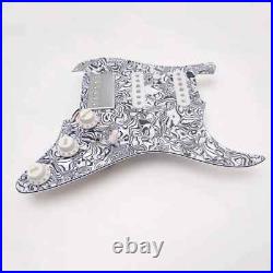 Prewired Loaded Pickguard SSH Alnico 5 Humbucker Pickups for Fender Strat Guitar
