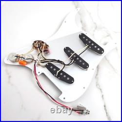 Prewired Loaded Pickguard SSS V60 Alnico 5 Pickups for Fender Strat Guitar