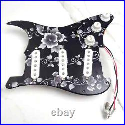 Prewired Loaded Pickguard SSS V60 Alnico 5 Pickups for Fender Strat Guitar