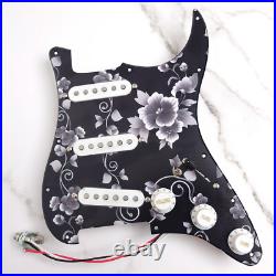 Prewired Loaded Pickguard SSS V60 Alnico 5 Single Coil Pickups for strat Guitar