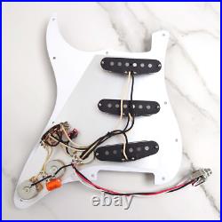 Prewired Loaded Pickguard SSS V60 Alnico 5 Single Coil Pickups for strat Guitar