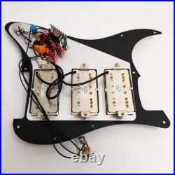 Prewired Loaded Pickguard with HHH Humbucker Pickups for Fender Strat Guitar