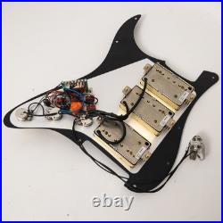 Prewired Loaded Pickguard with HHH Humbucker Pickups for Fender Strat Guitar
