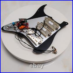 Prewired Loaded Pickguard with HHH Humbucker Pickups for Fender Strat Guitar