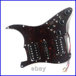 Prewired Loaded Pickguard with HSH Ainico 5 Pickups for Fender Strat Guitar
