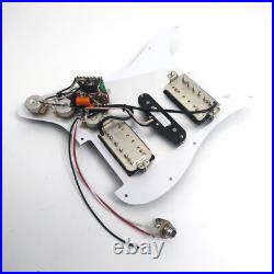 Prewired Loaded Pickguard with HSH Ainico 5 Pickups for Fender Strat Guitar