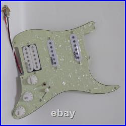 Prewired Loaded Pickguard with SSH Alnico 5 Pickups for Fender Strat Guitar
