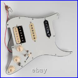 Prewired Loaded Pickguard with SSH Alnico 5 Pickups for Fender Strat Guitar Prewired Loaded Pickguard with SSH Alnico 5 Pickups for Fender Strat Guitar