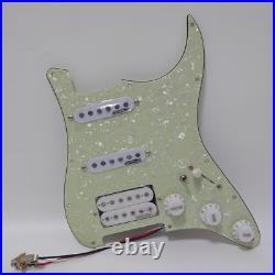 Prewired Loaded Pickguard with SSH Alnico 5 Pickups for Fender Strat Guitar