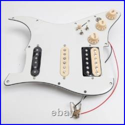 Prewired Loaded Pickguard with SSH Alnico 5 Pickups for Fender Strat Guitar Prewired Loaded Pickguard with SSH Alnico 5 Pickups for Fender Strat Guitar