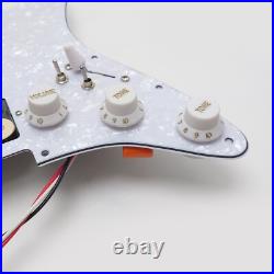 Prewired Loaded Pickguard with SSH Alnico 5 Pickups for Fender Strat Guitar Prewired Loaded Pickguard with SSH Alnico 5 Pickups for Fender Strat Guitar