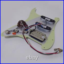 Prewired Loaded Pickguard with SSH Alnico 5 Pickups for Fender Strat Guitar